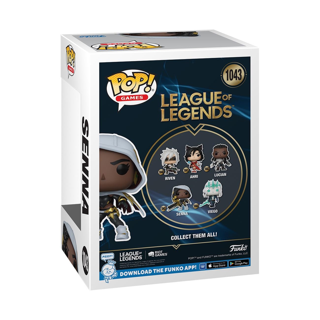 ファンコポップ　リーグ・オブ・レジェンド　セナ＆ルシアン Amazon.com: Funko POP Games: LOL - Senna - League of Legends